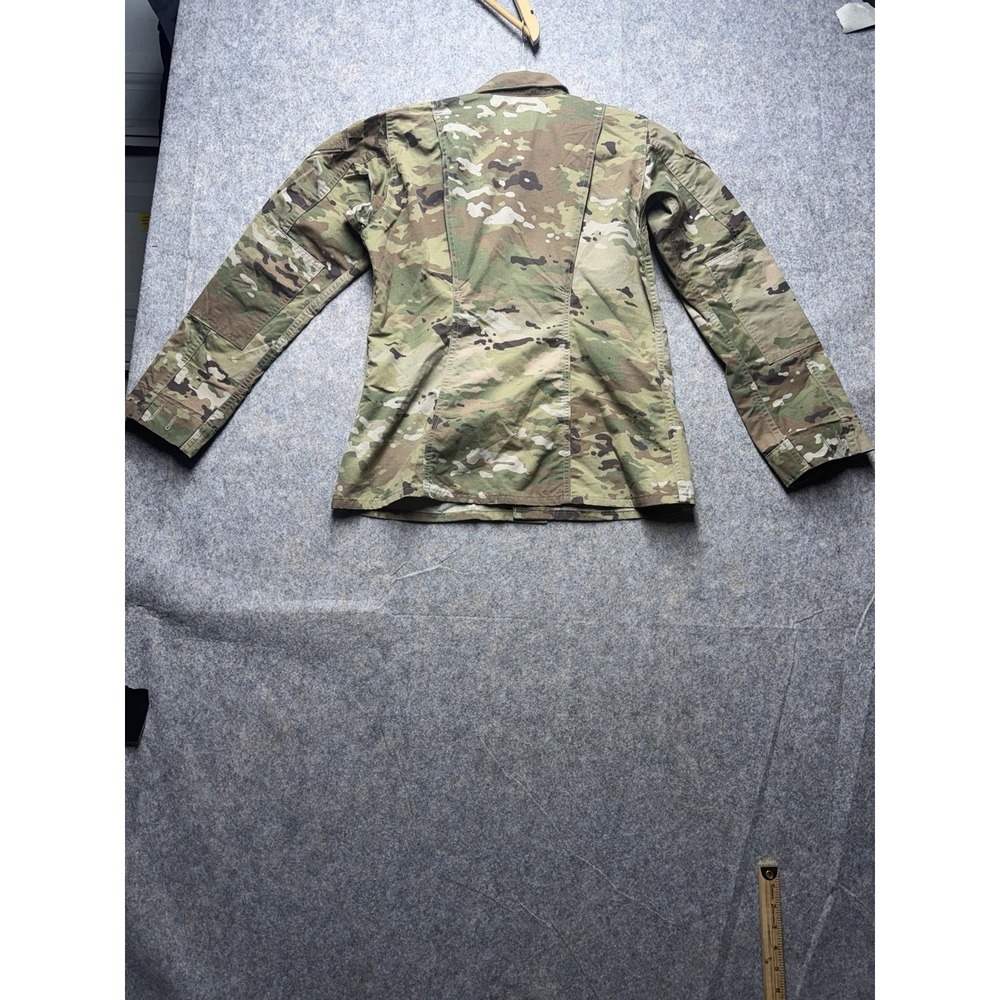 US Army Combat Uniform Jacket MC Camo FR Ripstop‎ Size 33 Long NSN 8415016233001 - Picture 8 of 12